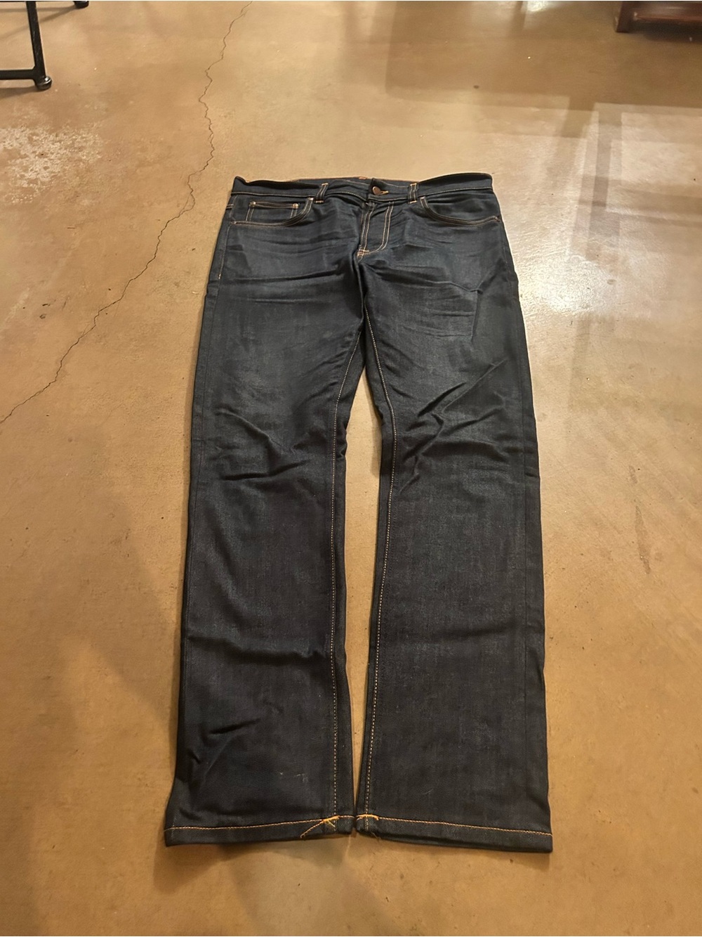 Nudie Jeans Men's Dark Indigo Bootcut Jeans
